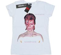 David Bowie - "My Love For You" T-shirt pour femme BI16847 (S) (Blanc)