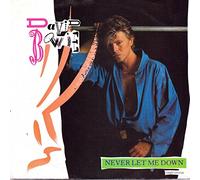 DAVID BOWIE - NEVER LET ME DOWN 7 INCH (7" VINYL 45) UK EMI 1987