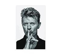 David Bowie Poster de couverture d'album - Poster de musique (3) - Impression sur toile - Décoration murale pour salon, chambre à coucher - Style sans cadre - 60 x 90 cm