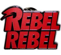 David Bowie - "Rebel Rebel" insigne, zinc alliage aiguille RO14293 (taille unique) (Rouge/argent)