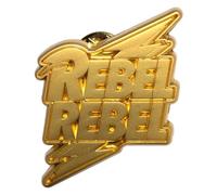 David Bowie Rebel Rebel Or Pin Badge