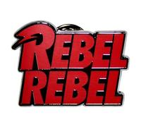 David Bowie Rebel Rebel Pin Badge