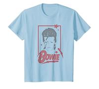 David Bowie - Rêverie T-Shirt, Enfant, Bleu Céleste, 3 Ans