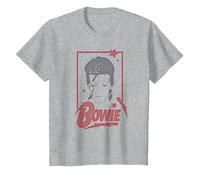 David Bowie - Rêverie T-Shirt, Enfant, Gris Chiné, 12 Ans
