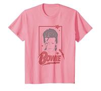 David Bowie - Rêverie T-Shirt, Enfant, Rose, 4 Ans