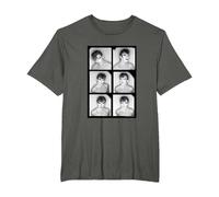 David Bowie Scary Monsters Rouleau de Film Chris Duffy Photography T-Shirt, Homme Grandes Tailles, Asphalte, 3X Tall