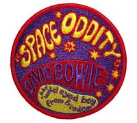 David Bowie Space Oddity Woven Patch Size One Size
