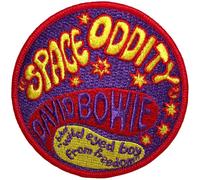 David Bowie Space Oddity Woven Patch Size One Size