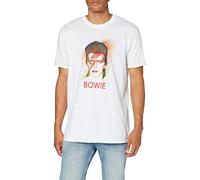 David Bowie - T-Shirt # XL Unisex White # Bowie is [Import]