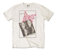 David Bowie - T-Shirt # XXL Unisex White # Serious Moonlight [Import]
