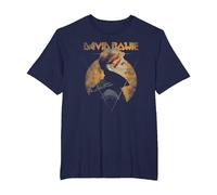 David Bowie - Triangle T-Shirt, Homme Grandes Tailles, Bleu Marine, 5X Tall