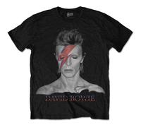 David Bowie Tričko Aladdin Sane Unie Noir L