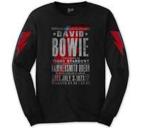 David Bowie Tričko Hammersmith Odeon Unie Noir L