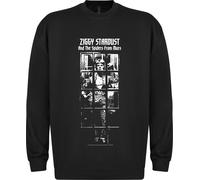 David Bowie Ziggy Stardust bw Sweatshirt Sweat-shirt