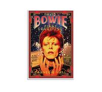 David Bowie Ziggy Stardust Poster mural pour salon, chambre à coucher, bureau, décoration murale, peinture sur toile, 20 x 30 cm