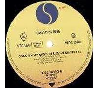 David Byrne - David Byrne - Girls On My Mind - (some ring wear on sleeve) - Sire