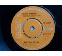 David Cassidy - DAVID CASSIDY I Write The Songs 7" 45