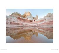 David Clapp (Sandstone Reflections, Arizona 40 x 50 cm Toile Imprimée