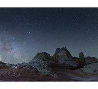 David Clapp (The Milky Way Over White Pocket, Arizona 60 x 80 cm Toile Imprimée