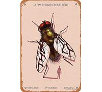 David Cronenberg's The Fly Art Print Plaque en métal vintage 20,3 x 30,5 cm