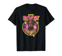 David Doggy Doberman Rock Star Lightning Bolt T-Shirt