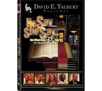 David E Talbert's He Say She Say But What Does God [Import USA Zone 1]