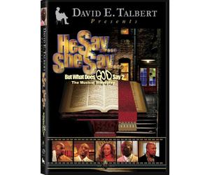 David E Talbert's He Say She Say But What Does God [Import USA Zone 1]