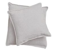 David Fussenegger 85019735 Housse de coussin unie Sylt 40 x 40 cm