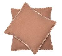 David Fussenegger Housse de Coussin Milka en Coton Doux et Moelleux, 50 x 50 cm