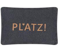 David Fussenegger Housse de coussin pour chien « Platz! » 60 x 90 cm Anthracite