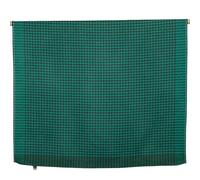 David Fussenegger Luca Plaid à carreaux Vert bouteille 140 x 200 cm