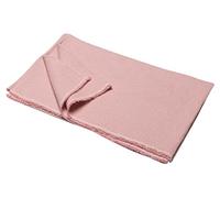 David Fussenegger Stella Couverture pour enfant « Uni » 100 x 140 cm Vieux rose