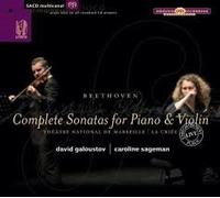 David Galoustov/Caroline Sageman - Complete Sonatas for Violin & Piano [Import]