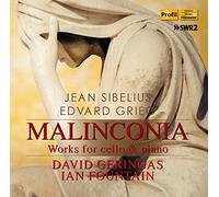 David Geringas - Sibelius - Grieg : Malinconia, Pièces pour Violoncelle et Piano