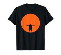 David Gilmour Luck and Strange en Concert Orange Moon T-Shirt