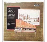 David Glazer, Jorg Faerber, Wurttemberg Chamber Orchestra - Music From Prague, Krommer: Clarinet Concerto, Kozeluch: Piano Concerto [LP]