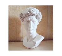 David Head Portraits Bust Mini Plaster Statue Michelangelo Buonarroti Resin Craft Sketch Practice Home Decoration