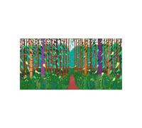 David Hockney L'arrivée du printemps affiche paysage œuvres d'art impressions marée verte toile peinture mur Art photos décoration d'intérieur 40x80cm cadre