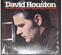 DAVID HOUSTON - DAVID HOUSTON where love used to live EPIC 26432 (LP vinyl record)