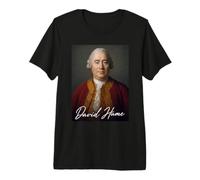 David Hume Philosophe de l'Écosse T-Shirt Haut de Gamme