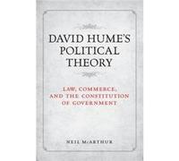 David Humes Political Theory by Associate Director Neil University of Manitoba McArthur Associate Director Neil University of Manitoba McArthur (Auteur)
