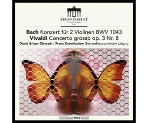 David & Igor Oistrach - Concerto For Two Violins In D Minor Bwv 1043 / Con (LP)