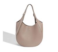 David Jones - Grand Sac Porté Epaule Femme - Sac à Main Hobo Simili Cuir PU - Cabas Fourre-Tout Elégant Anse Longue - Classique Mode Ville Voyage Travail Tendance Pratique Bureau A4 - Beige