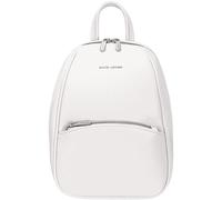 David Jones - Mini Sac à dos bandoulière Femme Ville - Format Taille mini Similicuir PU - Pratique Chic Classique Sorties weekends (Coconut Cream)