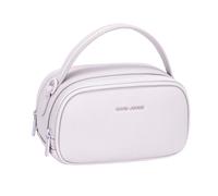 David Jones Paris - Mini sac à main Femme - Mini sac bandoulière Similicuir - Pochette - Taille Mini - Double Compartiments - Classique chic Tendance Mode (LAVENDER FOG)