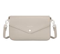 David Jones Paris - Pochette Femme - Sac porté travers - Similicuir - Taille Petite - Accesoire Pratique - Evenement Soirée Sortir Ville Mode Tendance Légère Bandoulière (ABBEY STONE)