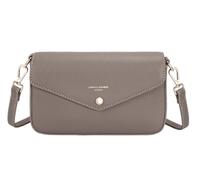 David Jones Paris - Pochette Femme - Sac porté travers - Similicuir - Taille Petite - Accesoire Pratique - Evenement Soirée Sortir Ville Mode Tendance Légère Bandoulière (FUNGI)