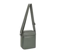 David Jones Paris - Pochette Téléphone Petit Sacoche Homme - Matière Textile - Taille Petite - Ville Travail Deplacement Classique Pratique Sac porté travers (Khaki)