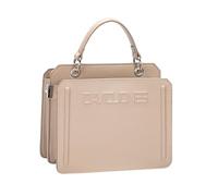 David Jones Paris - Sac à main Femme - Sac porté main similicuir - Taille Moyenne - Double Compartiment - Chic Classique Ville Soirée Bureau Travail (CAMEL)