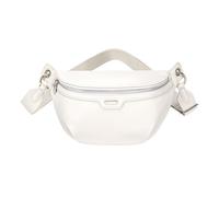 David Jones Paris - Sac Banane Ville Bandoulière Femme - Similicuir PU - Taille Petite - Couleur Blanc